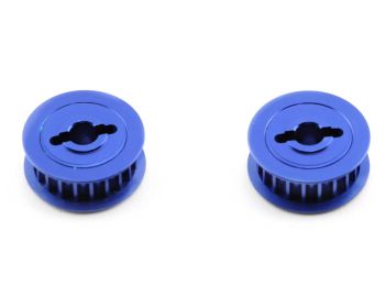 Traxxas Pulleys, Blue Aluminum 