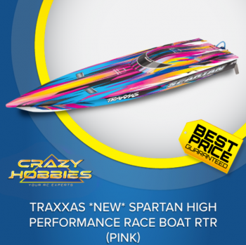 Traxxas Spartan Race Boat RTR  (Pink) *SOLD OUT*