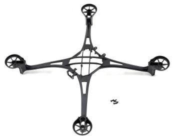  Traxxas Main Frame/Screws Black Alias