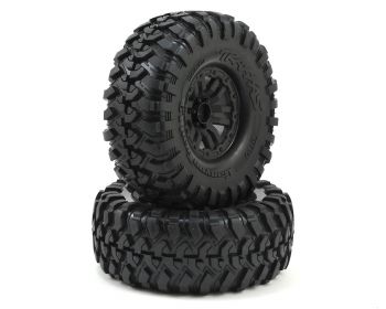 Traxxas TRX-4 Pre-Mounted Canyon Trail 1.9 Crawler Tires w/TRX-4 Wheels (S1) (2)