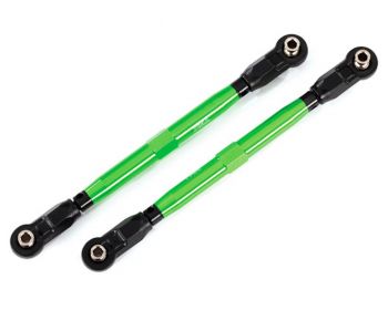 *CLEARANCE SALE*  Traxxas WideMaxx Aluminum Toe Link Tubes (Green) (2) (Use with TRA8995 WideMaxx Suspension Kit)