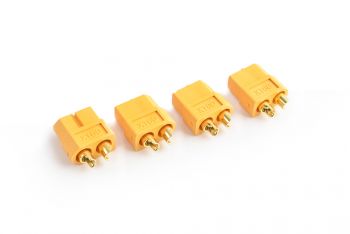 XT-60 Plug Female(Female bullet with male housing)4pcs/bag 