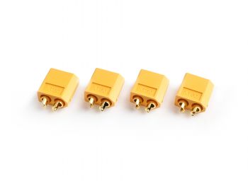 XT-60 Plug Male(Male bullet with female housing)4pcs/bag