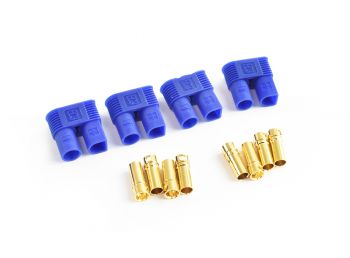 EC3 Plug Female(Female bullet with male housing) 4pcs/bag