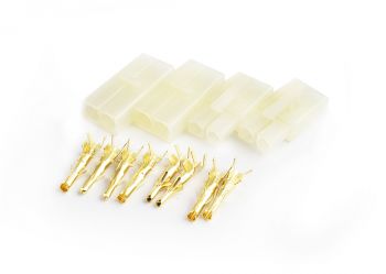 Tamiya connector set Gold plated terminals 2pairs/bag