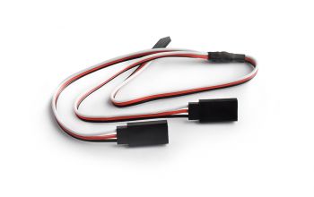 30cm 22AWG Futaba straight Y Extension wire