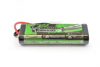TORNADO 7.2v 3600mah NiMH RC BATTERY TAMIYA PLUG 1/10 CAR TRUCK