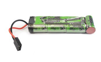 TORNADO RC 8.4V 5000Mah NIMH FLAT BATTERY TRX TRAXXAS PLUG