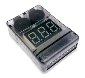 Lipo Battery Low voltage alarm & tester 2-8 Cell 