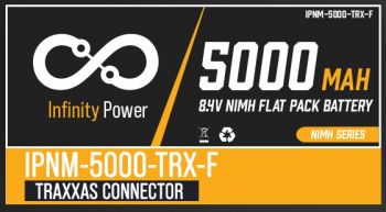 Infiniti Power 7-Cell Stick NiMH Battery Pack Traxxas Connector (8.4V/5000mAH)