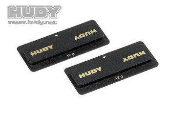 HUDY LiPo Chassis Balancing Weights 12g - Low CG (2)	