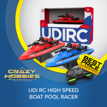 UDI RC high speed boat Pool Racer (Blue or Red) *IN STOCK*