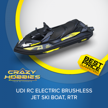 UDI RC Electric Brushless Pro Jet Ski Boat, RTR *IN STOCK*