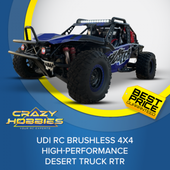 UDI RC BRUSHLESS 4X4 HIGH-PERFORMANCE DESERT TRUCK RTR *IN STOCK*