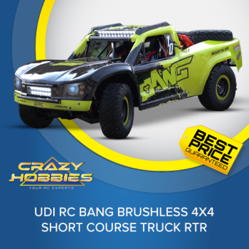 UDI RC BANG BRUSHLESS 4X4 Short Course Truck RTR *IN STOCK*