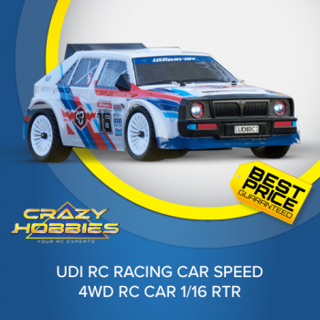 UDI RC RACING CAR SPEED 4WD RC CAR 1/16 RTR *IN STOCK*