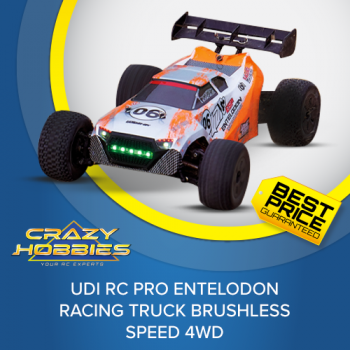 UDI RC PRO ENTELODON Racing Truck BRUSHLESS SPEED 4WD CAR 1/18 RTR *IN STOCK*