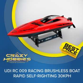 UDI RC 009 Racing Brushless Boat RAPID Self-Righting 30Kph *IN STOCK*