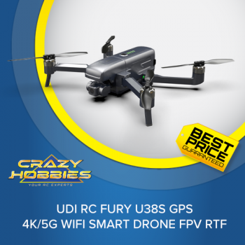 UDI RC FURY U38S GPS 4K/5G WIFI SMART DRONE FPV RTF *IN STOCK*