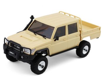 UDI RC UCX18 Pro Toyota Land Cruiser Brushless Rock Crawler (Tan) w/Battery & Charger RTR