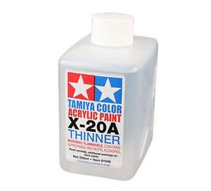 Tamiya Acrylic/Poly Thinner X20A 8.5 oz