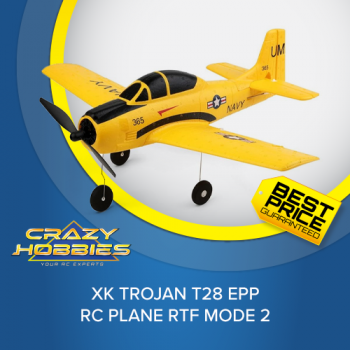 XK Trojan T28 EPP RC Plane RTF Mode 2 *IN STOCK*