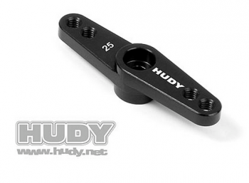 HUDY Alu Throttle Servo Horn Futaba - Offset - 25T - V2	